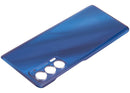 Tapa trasera original para Motorola Edge 5G (XT2141 / 2021) en color Azul Nebula