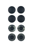Pies de plastico para carcasa inferior de MacBook Pro Unibody 13" / 15" / 17" (A1278 / A1286 / A1297 / Finales de 2008 a mediados de 2012) (Conjunto de 4 piezas)