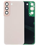 Tapa trasera con lente de camara para Samsung Galaxy S22 5G (Oro Rosa)