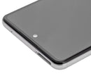 Pantalla OLED con marco para Samsung Galaxy A72 (A725 / 2021) Original (Blanco Asombroso)