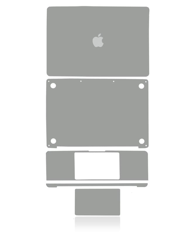 Carcasa 4en1 (Superior, Inferior, Teclado, Reposamanos) para MacBook Pro 13" (A2289 / Mitad 2020) (Gris Espacial)