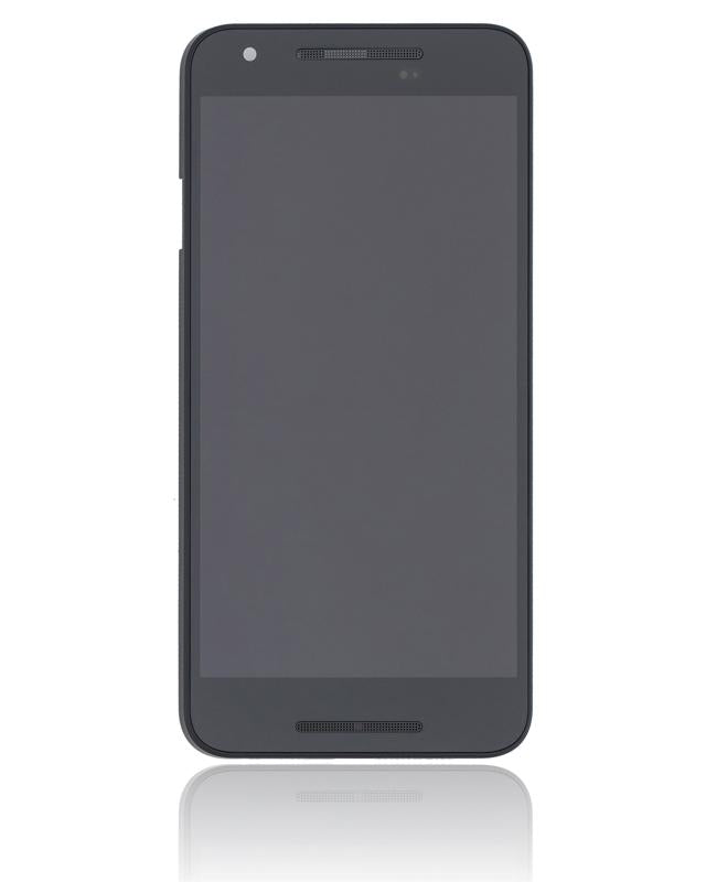 Pantalla LCD con marco para Nexus 5X (Reacondicionado) (Negro)