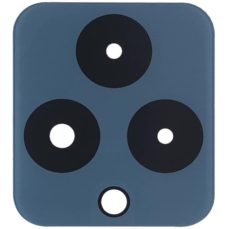 Lente de camara trasera (solo vidrio) con adhesivo para T-Mobile Revvl 6 (Azul)