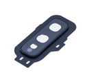 Lente de camara trasera con aro de cubierta para Samsung Galaxy S10E (Prism Black)