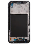 Pantalla LCD con marco para LG Stylo 3 Plus (TP450 / MP450 / M470) (Reacondicionado) (Negro)