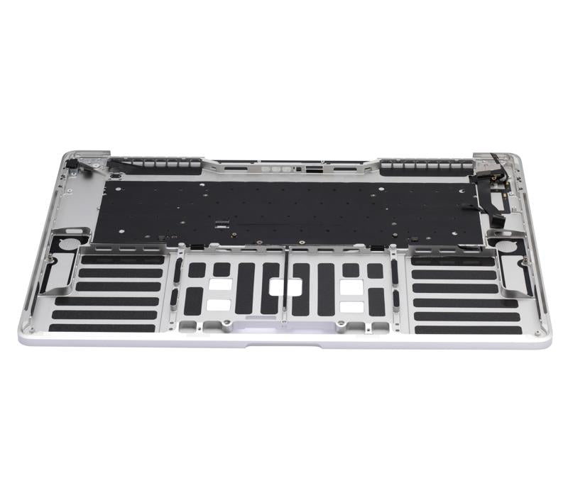 Carcasa superior con teclado para MacBook Pro 15" con Touch Bar (A1707 / Finales de 2016 / Mediados de 2017) (Teclado Francés) (Plata)