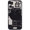 Tapa trasera con placa de acero, NFC, Magneto MagSafe y Flex de linterna para iPhone 15 (Verde)
