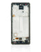 Pantalla OLED con marco para Samsung Galaxy A52 4G (A525 / 2021) / A52 5G (A526 / 2021) / A52S 5G (A528 / 2021) (Awesome White)