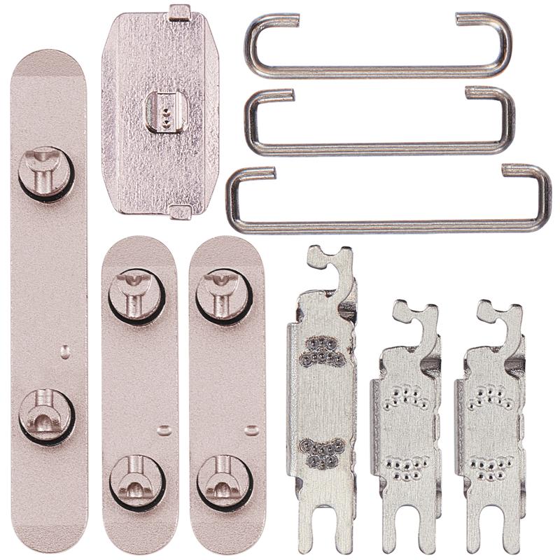 Botones duros (Encendido / Volumen / Switch) para iPhone 15 / 15 Plus (Rosa)