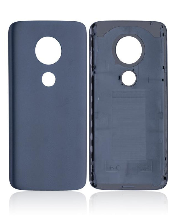 Tapa trasera de vidrio para Motorola Moto G7 Play (XT1952 / 2019) (Indigo oscuro) (Version EE.UU.)