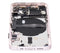 Tapa trasera para iPhone 13 Mini con componentes pequenos pre-instalados (Version internacional, Rosa)