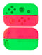 Carcasa para control Nintendo Switch Joy Con (Verde / Rosa)