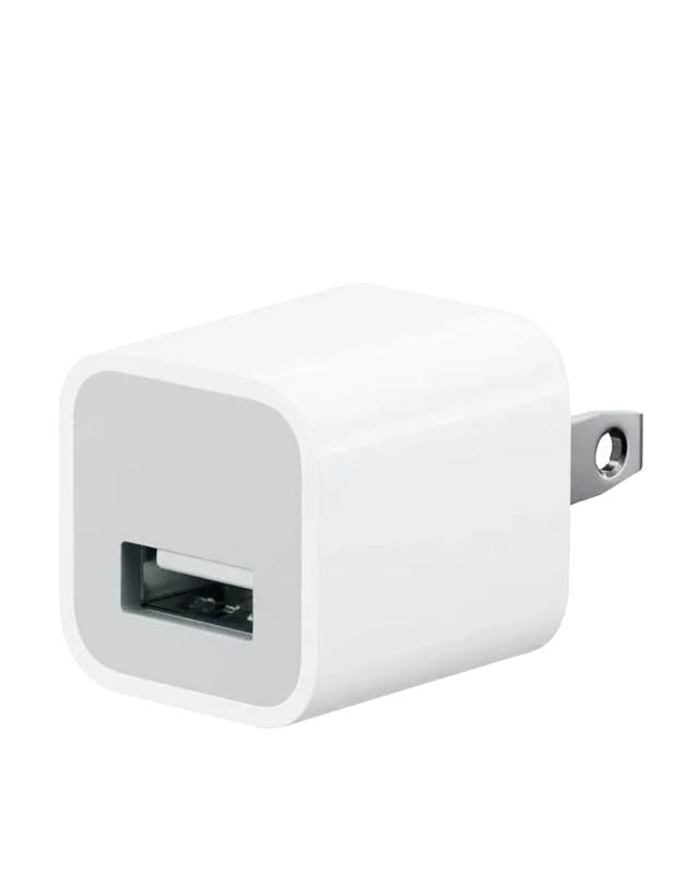 Adaptador de corriente USB-A para Apple (1.0A) para telefono / iWatch / iPad / iPod, paquete de 10