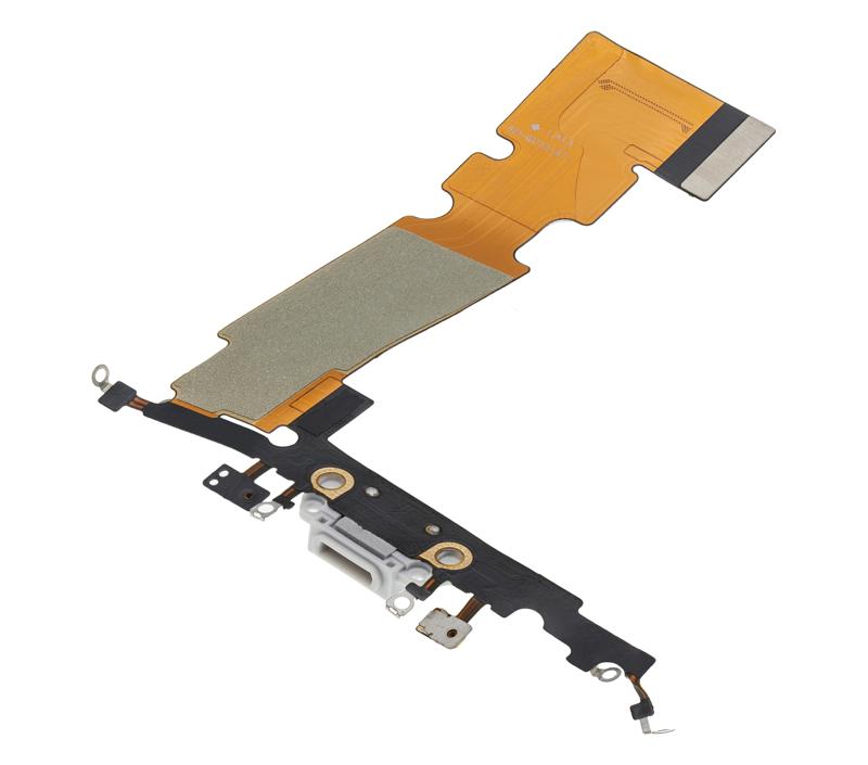 Puerto de carga para iPhone 8 Plus (Premium) (Plata)