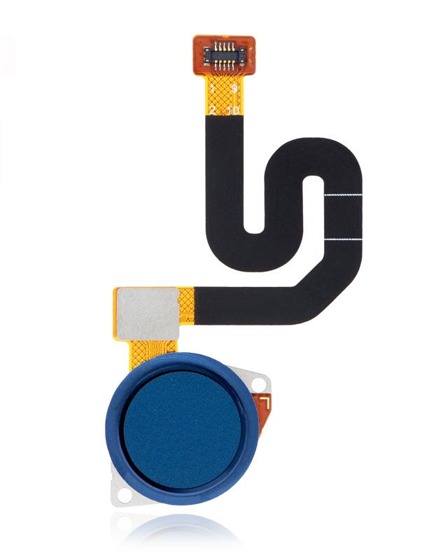 Lector de huellas con flex para Motorola Moto G7 Power / G7 Play / G7 Supra (Azul)