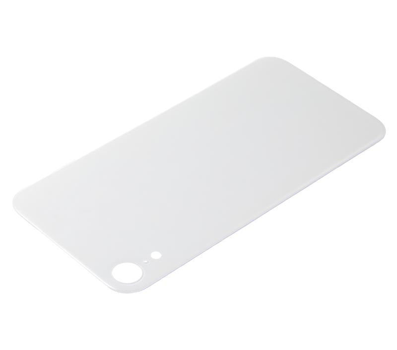 Tapa trasera para iPhone XR con adhesivo 3M blanca