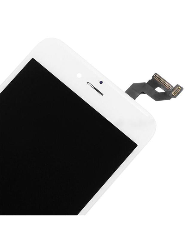 Pantalla LCD para iPhone 6S Plus con placa de metal (Blanco)