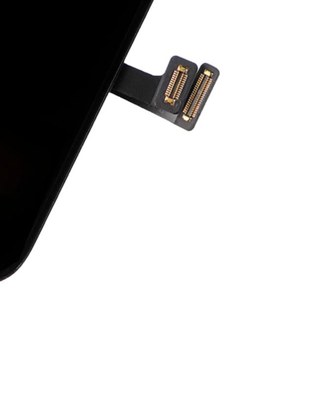Pantalla LCD para iPhone 7 con placa de acero (Negro)