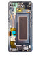 Pantalla OLED para Samsung Galaxy S8 Active con marco (Meteor Gray)