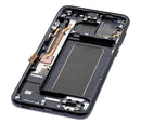 Pantalla OLED para Samsung Galaxy S8 Plus con marco (Negro Medianoche)