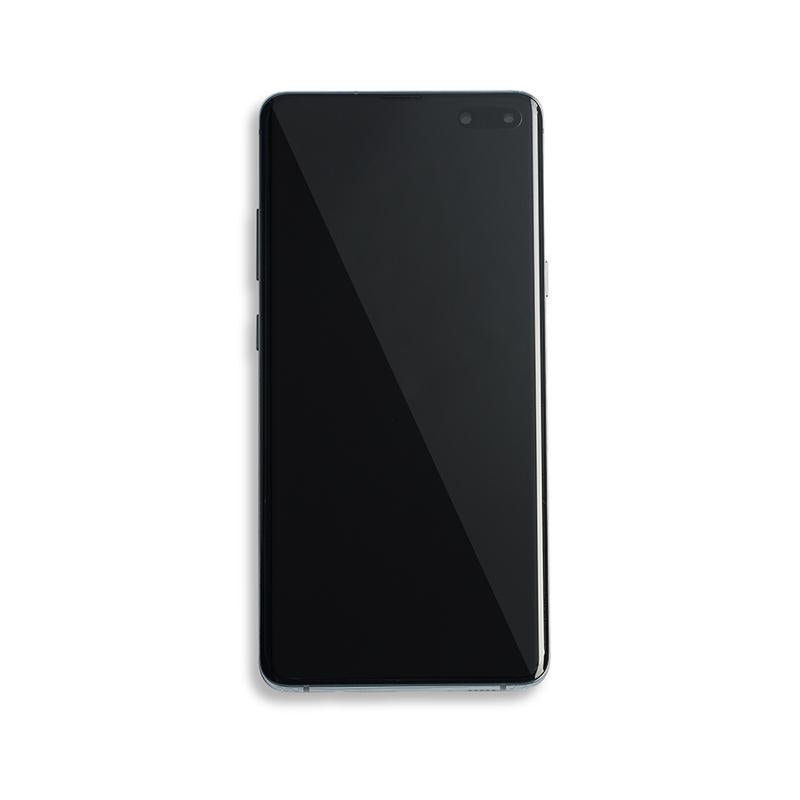 Pantalla OLED para Samsung Galaxy S10 5G con marco (Original) (Negro Majestuoso)