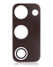 Lente de camara trasera (solo vidrio) con adhesivo para Samsung Galaxy S20 FE 4G / 5G (Cloud Orange)
