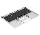 Carcasa superior con teclado para MacBook Pro 13" con Touch Bar (A1706 / Finales de 2016 / Mediados de 2017) (Inglés UK) (Original Usada: Grado Nuevo) (Plateada)