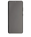Pantalla OLED USADA con marco para Samsung Galaxy S21 Ultra 5G (Negro Fantasma)