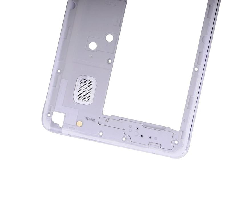Marco medio para Samsung Galaxy Note 4 con piezas pequenas (Blanco)