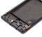 Pantalla OLED con marco para Samsung Galaxy A71 5G (Prism Cube Black)