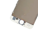 Pantalla LCD para iPhone 6S con placa de acero (Blanco)