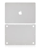 Skin 2 en 1 (superior e inferior) para MacBook Air 13" Retina (A2179 / Inicios de 2020) (Plata)