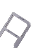 Bandeja para tarjeta SIM simple para Samsung Galaxy S7 Edge (Plata)