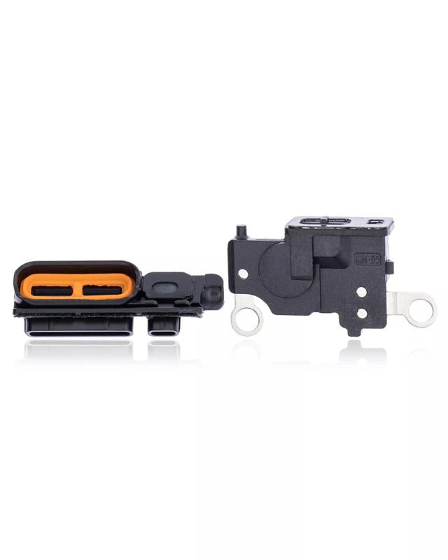 Malla para altavoz/microfono para iPhone 12 / 12 Pro (Negro) (Paquete de 10)
