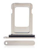 Bandeja para tarjeta SIM para iPhone 15 Pro / 15 Pro Max (Titanio Blanco)