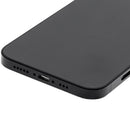 Tapa trasera para iPhone 12 con componentes pequeños pre-instalados (Versión internacional) (Original usada: Grado A) (Negro)