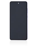 Pantalla OLED con marco para Samsung Galaxy A72 (A725 / 2021) color Violeta Espectacular original
