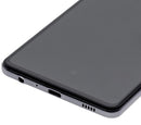 Pantalla OLED con marco para Samsung A72 (A725 / 2021) color Negro Asombroso
