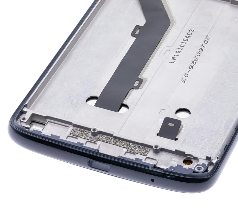 Pantalla LCD con marco para Motorola Moto G6 Play (XT1922 / 2018) Negra