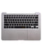 Conjunto de carcasa superior con bateria y teclado para MacBook Pro 13" Retina (A1502 / Finales 2013 / Mediados 2014) (Teclado estadounidense) (Original Usado: Calidad Nueva)