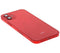 Tapa trasera con componentes pequenos pre-instalados para iPhone 12 (Version internacional) (Rojo)