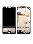 Pantalla LCD con marco para BlackBerry KEYone (Reacondicionado) (Negro)