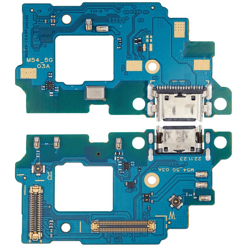 Puerto de carga con placa para Samsung Galaxy M54 (M546 / 2023)