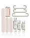 Botones duros (Encendido / Volumen / Interruptor) para iPhone 13 / 13 Mini (Rosa)