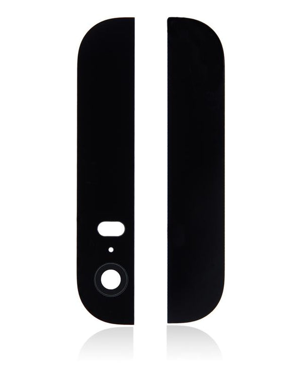 Tapa trasera para iPhone 5S (Arriba + Abajo) Negro