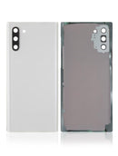 Tapa trasera con lente de camara para Samsung Galaxy Note 10 (Original) (Blanco Aura)