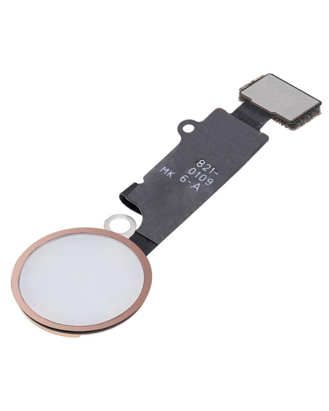 Boton de inicio con flex para iPhone 7 / 7 Plus / 8 / 8 Plus / SE (2020) / SE (2022) (Oro Rosa)