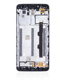 Pantalla LCD con marco para T-Mobile Revvl Plus (C3701A) Refurbished Negro