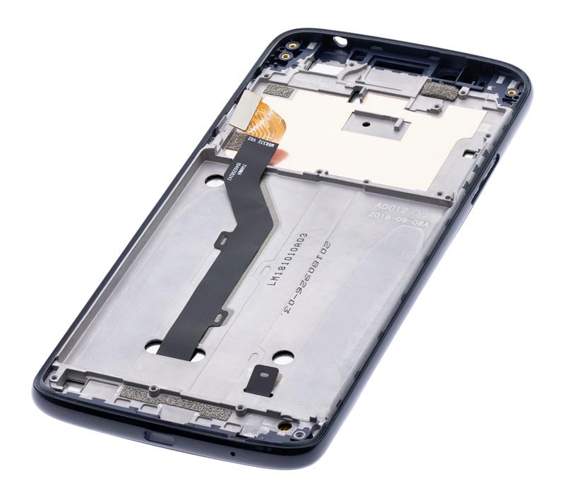 Pantalla LCD con marco para Motorola Moto G6 Play (XT1922 / 2018) Negra
