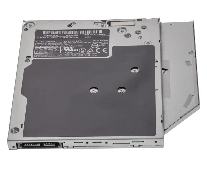 SuperDrive (UJ-868) para MacBook Pro Unibody 13" / 15" / 17" (A1286 / A1278 / A1297 / Mid 2009 / Mid 2010 / Early 2011 / Late 2011 / Mid 2012)